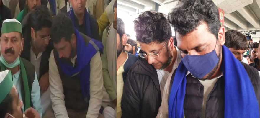 किसानों के साथ आए भीम आर्मी के चीफ, कहा-खुद को अकेला महसूस न करें किसानों के साथ आए भीम आर्मी के चीफ, कहा-खुद को अकेला महसूस न करें